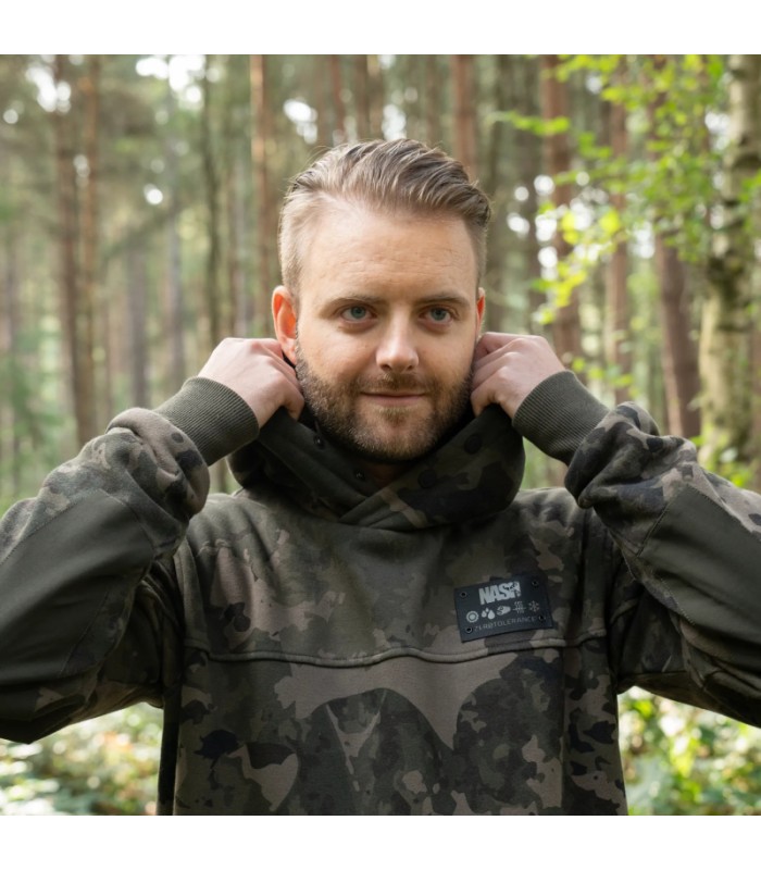 Nash ZT Wind Chill Hoody Camo tg.M