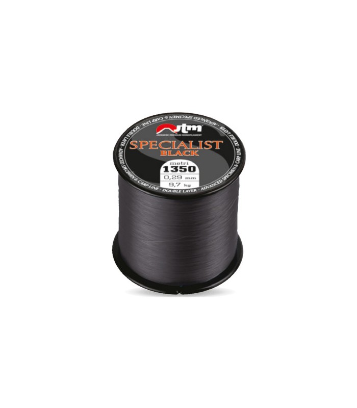 Jtm Specialist Black Monofilo O,29mm 1350mt