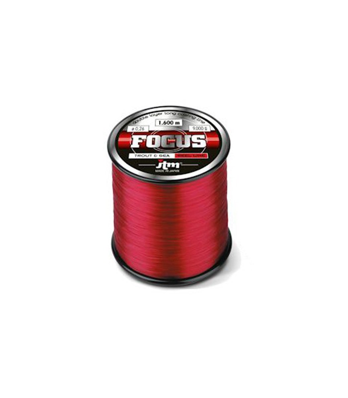 Jtm Monofilo Focus Red 0,19mm 3000mt