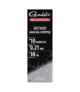 Gamakatsu Pro Com Method Barbless Hair Rig Stopper 10cm N°16