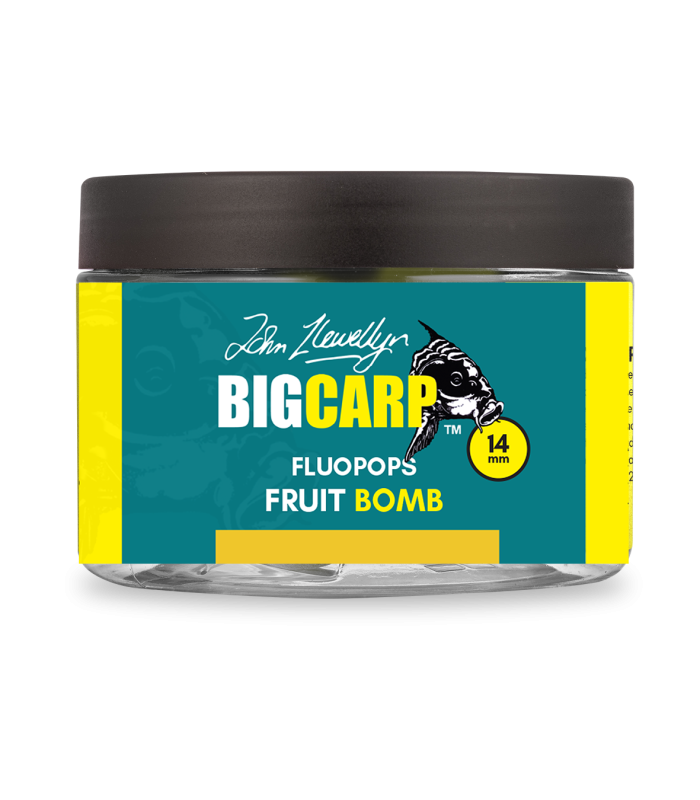 Big Carp Fluopops Fruit Bomb 16mm Yellow
