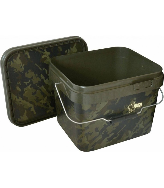 Nash Spot On Rectangular Bucket Camo 5L