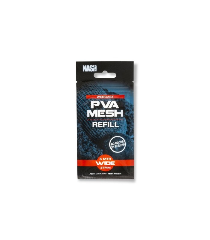 Nash Webcast PVA Mesh Refill Wide 37mm