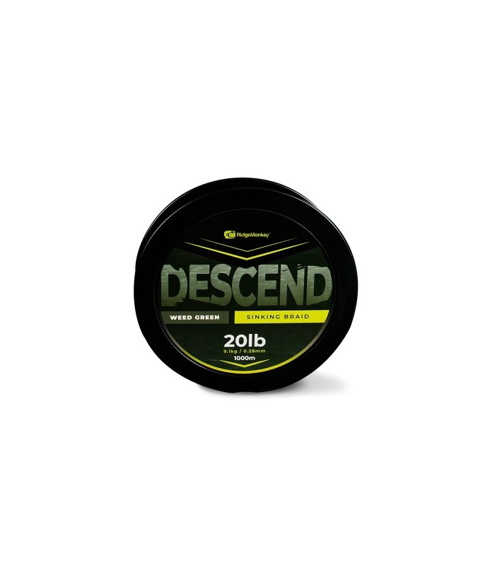 RidgeMonkey Descend Sinking Braid Main Line 0,28mm 20lb 1000mt