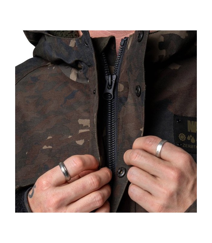 Nash ZT Helluva 3 in 1 Waterproof Jacket Camo tg.M