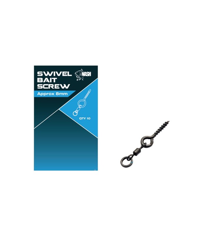 Nash Swivel Bait Screws 8mm