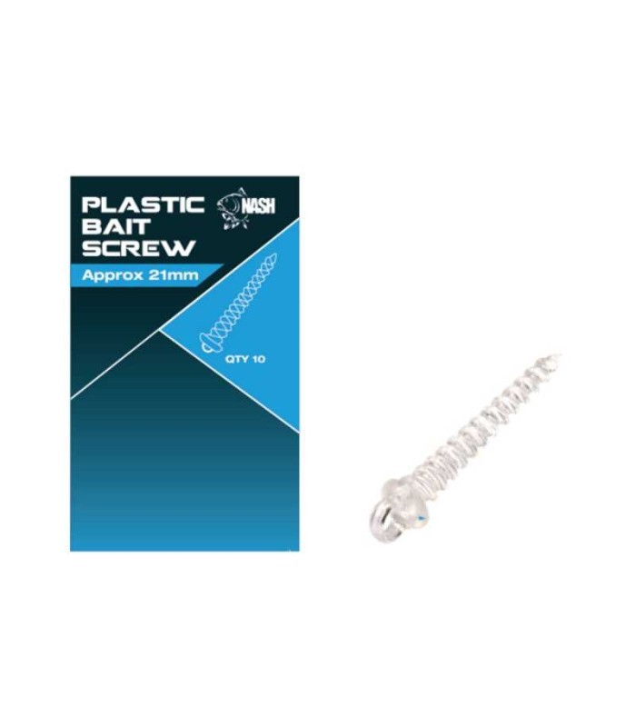 Nash Plastic Bait Screws 21mm