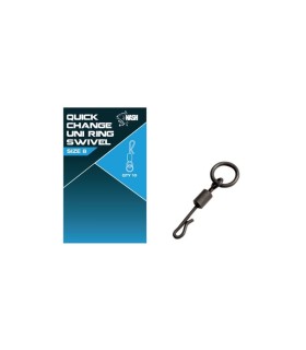 Nash Quick Change Uni Ring Swivel size 8