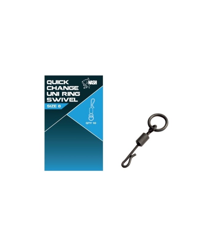 Nash Quick Change Uni Ring Swivel size 8