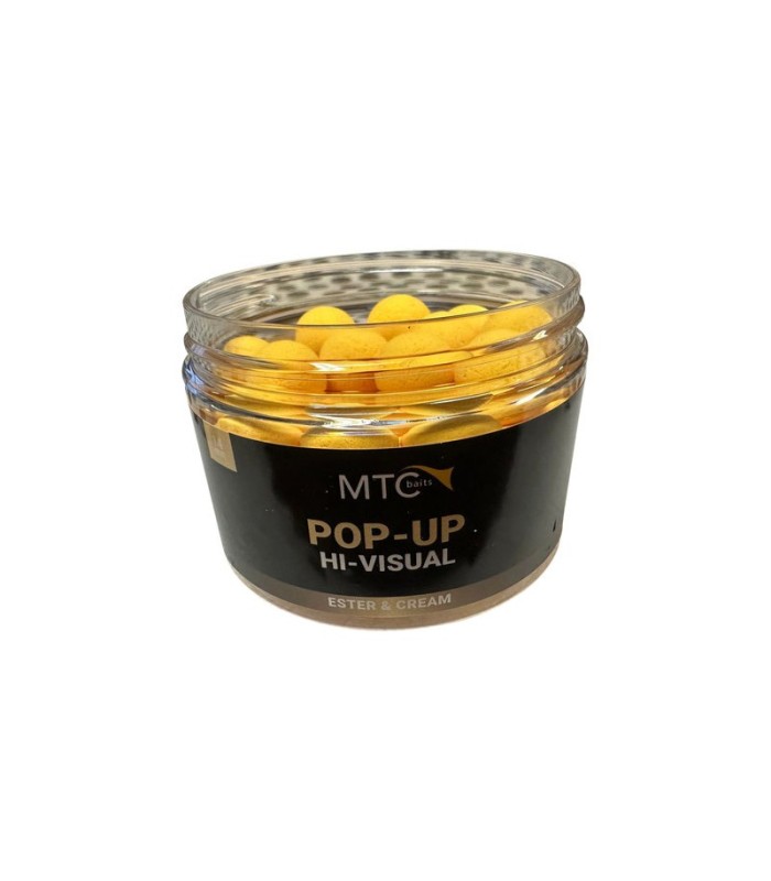 MTC Pop Up Hi-Visual Ester & Cream 12mm