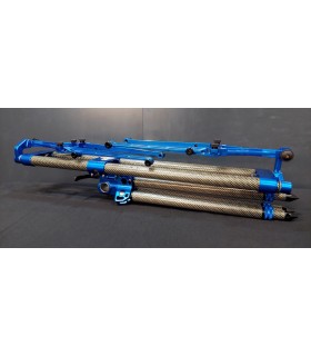 Salamander Original Rod Pod Carbon/Blue (made in italy)