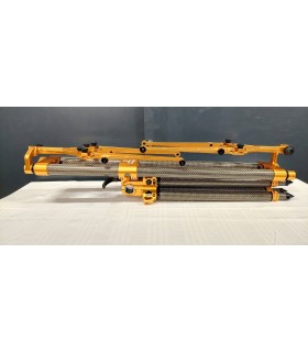 Salamander Original Rod Pod Carbon/Gold (made in italy)