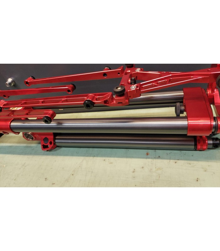 Rod Pod The Original Salamander 3.0 Titan/Red (made in Italy)