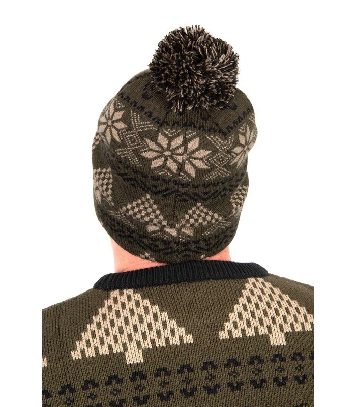 Fox Festive Bobble Hat