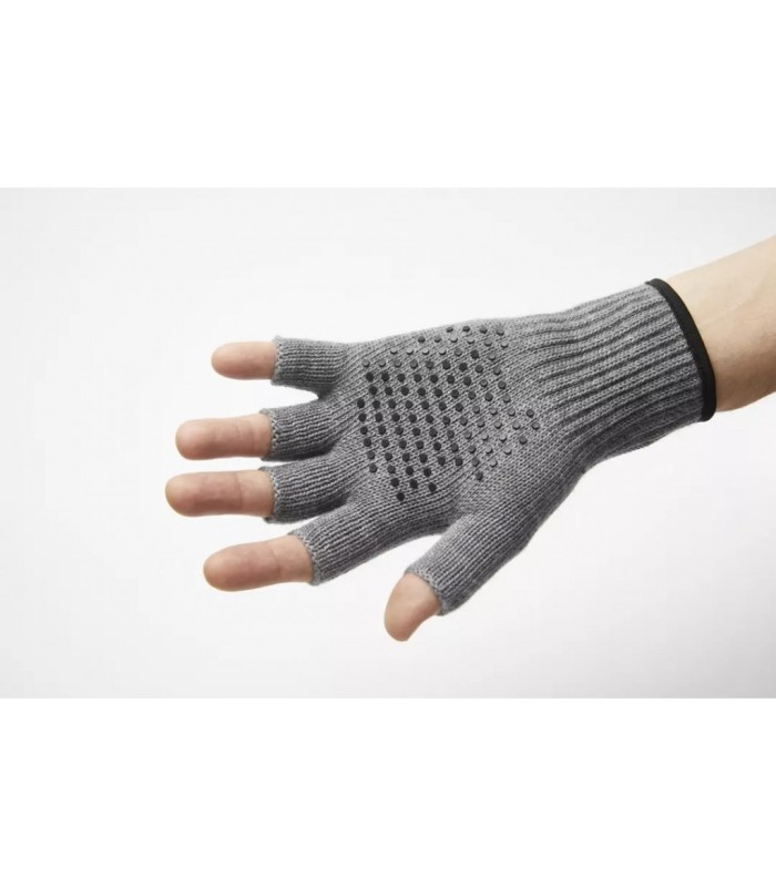 Geoff Anderson WizWool Corespun Fingerless Glove Grey
