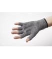 Geoff Anderson WizWool Corespun Fingerless Glove Grey