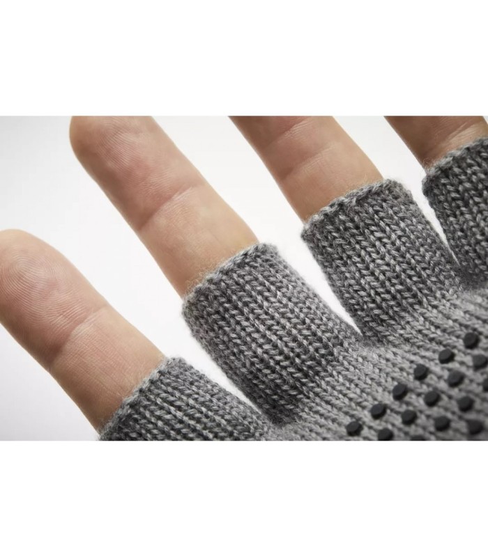 Geoff Anderson WizWool Corespun Fingerless Glove Grey