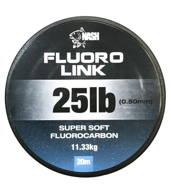 Nash Fluoro Link 25lb 20mt