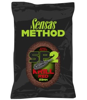 Sensas Method Sticky Pellets Red Krill 2mm
