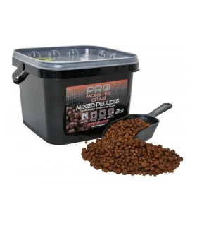 Starbaits Pro Monster Crab Pellets Mixed 2kg