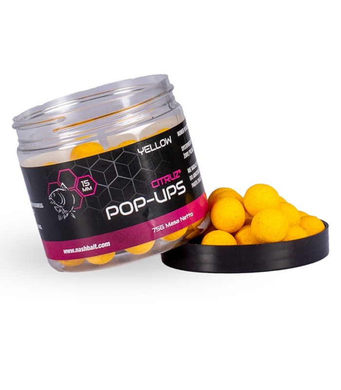 Nash Citruz Pop Up 15mm 75gr New Yellow