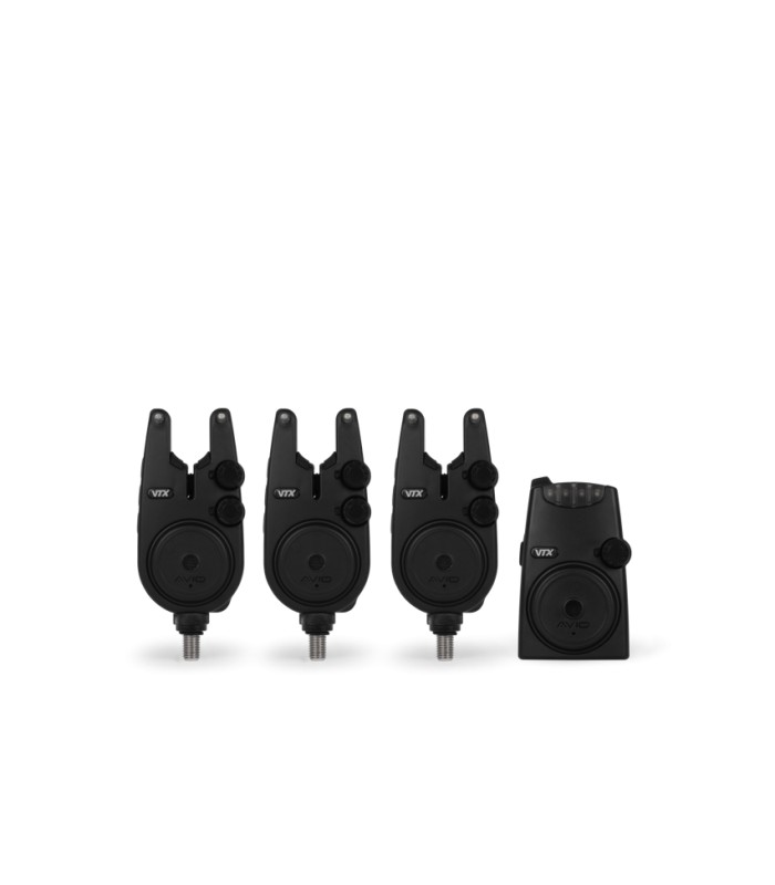 Avid Carp VTX Bite Alarm Set 3+1