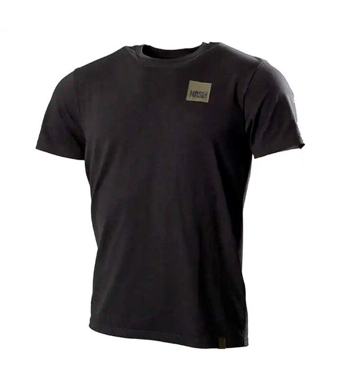 Nash T-Shirt Box Logo Black tg.M