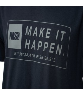 Nash Coordinates T-Shirt Black tg.XL