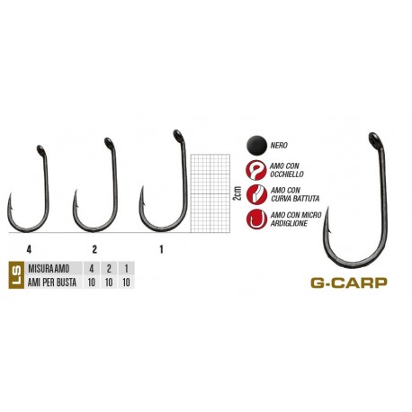 Gamakatsu G-Carp D-Rig MB3 size:2