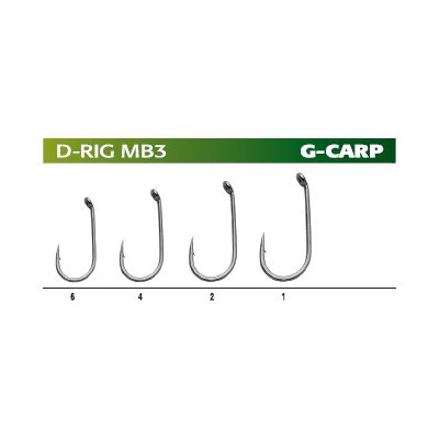 Gamakatsu G-Carp D-Rig MB3 size:4