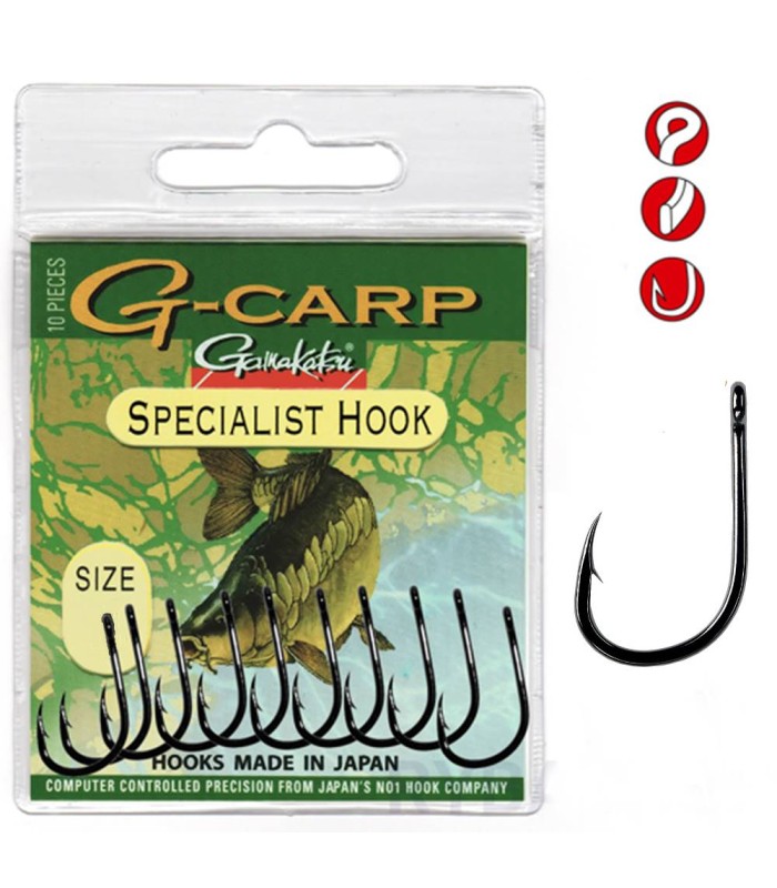 Gamakatsu G-Carp Specialist Hook size:4