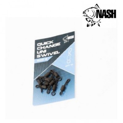 Nash Quick Change Uni Swivel size 8