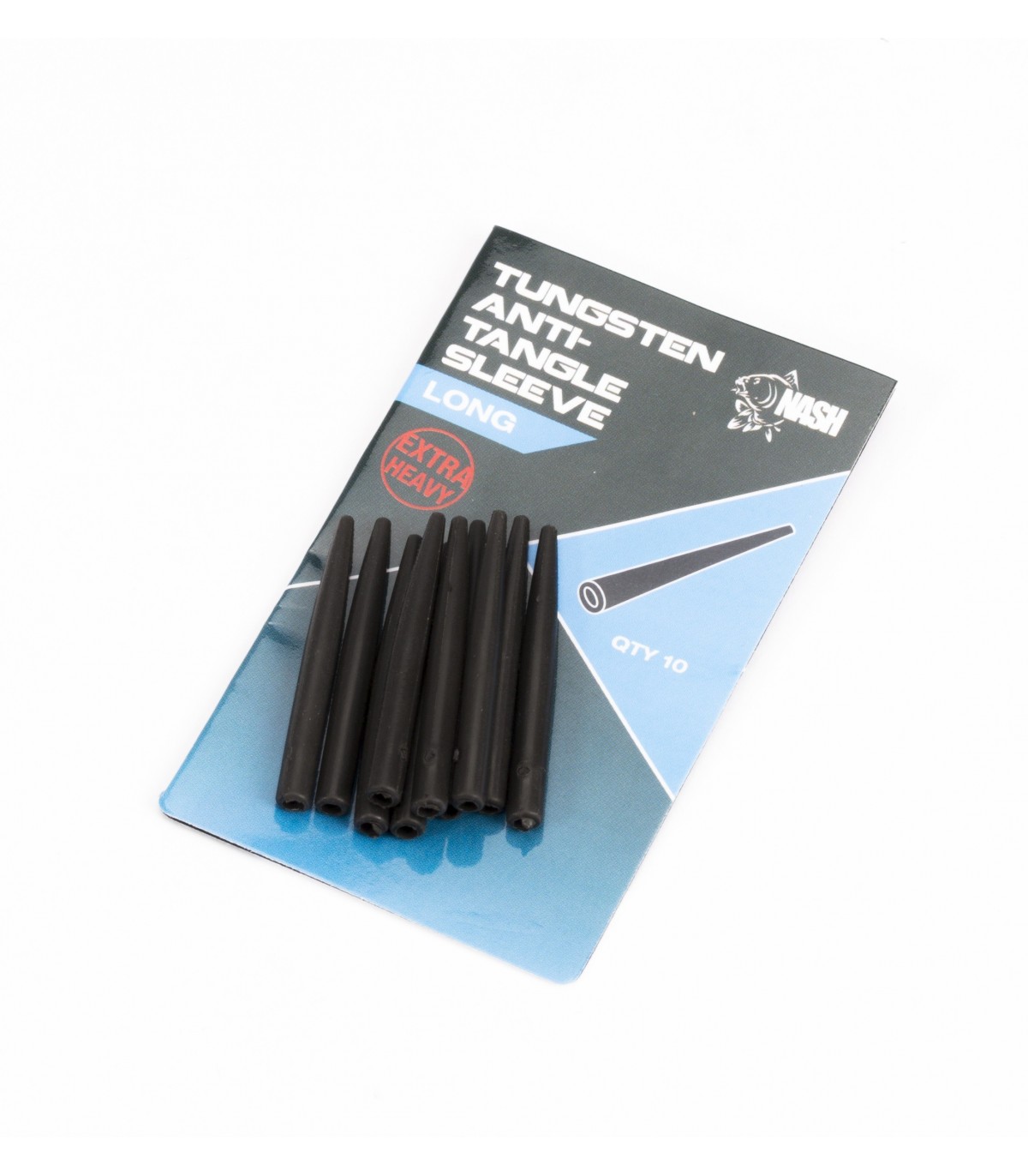 Manchons Anti-Emmêlement Nash En Tungstène - Lot De 10 Pour Pêche à La Carpe