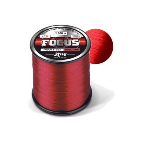 Jtm Monofilo Focus Red 0,26mm 1600mt