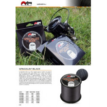 Jtm Specialist Black Monofilo O,36mm 1100mt