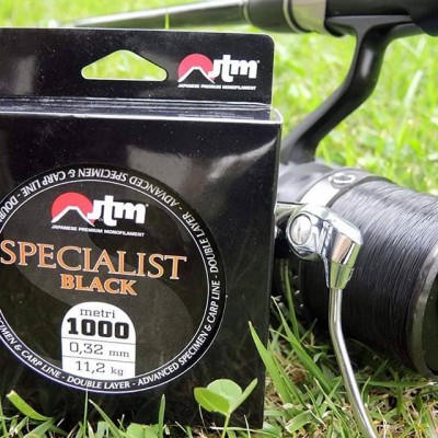 Jtm Specialist Black Monofilo O,36mm 1100mt