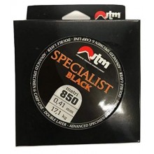 Jtm Specialist Black Monofilo O,41mm 850mt