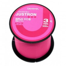 Daiwa Justron DPLS 0,285mm 500mt Fluo Pink (made in japan)