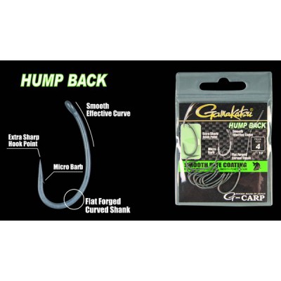 Gamakatsu Hump Back Hi Carbon Size:2