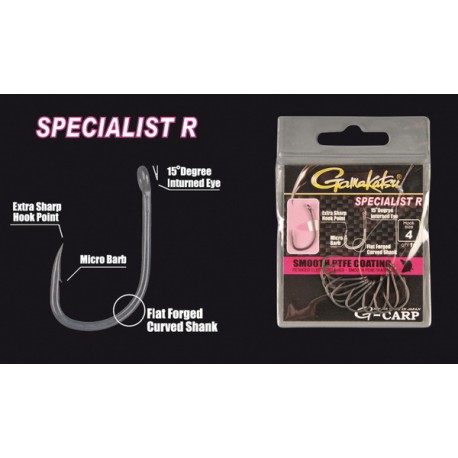 Gamakatsu Specialist R Hi Carbon Size:2