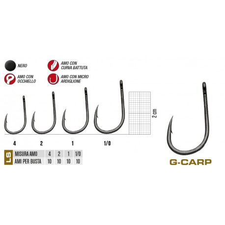 GAMAKATSU AMO G-CARP SPECIALIST MB2 size 1