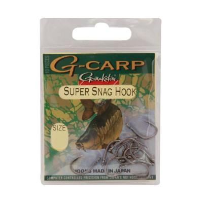 GAMAKATSU AMO G-CARP SUPER SNAG HOOK size 1
