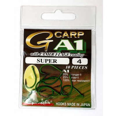 Gamakatsu G-Carp A1 Super Camo Green size:2