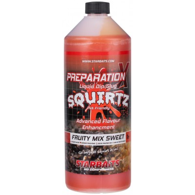 Starbaits Liquid Squirtz Fruity Mix Sweet 1lt