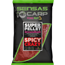 CRAZY BAIT SUPER PELLET GROUNDBAIT  SPICY CRAZY 1kg