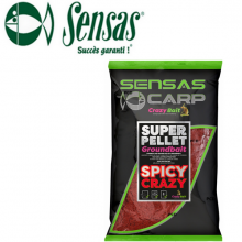 CRAZY BAIT SUPER PELLET GROUNDBAIT  SPICY CRAZY 1kg