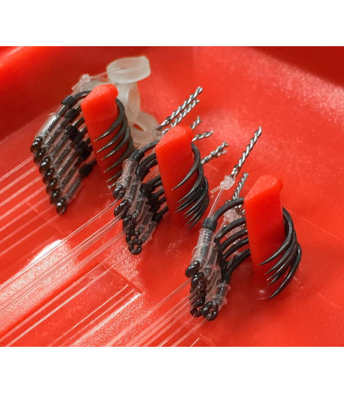 Daiwa N'ZON Rig Case 12" Red/Black