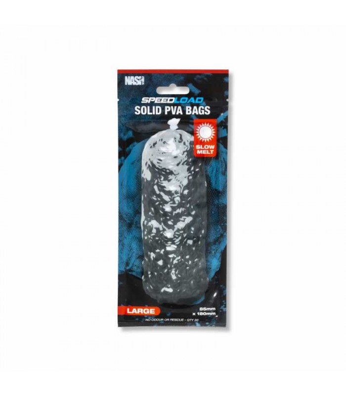 Nash Speedload Solid PVA BAGS Large (slow melt)