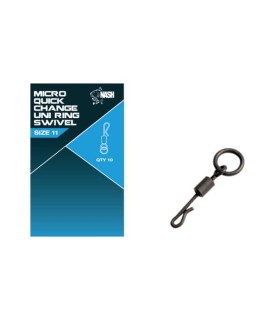 NASH QUICK CHANGE UNI MICRO RING SWIVEL Size 8