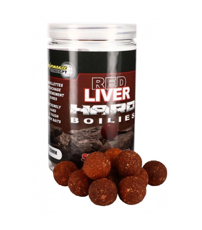 Starbaits PC Red Liver Hard Baits 24mm 200gr
